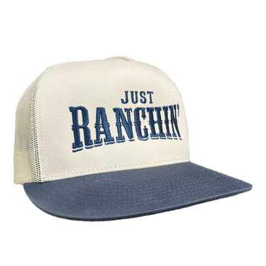 Just Ranchin Tan/Navy